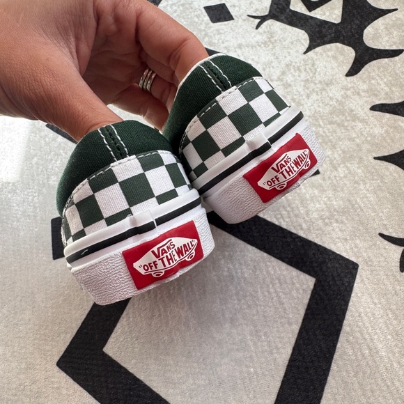 Green Checkered Vans - Picture 6 of 6